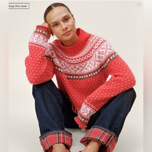 Jcrew 2025 Rollneck™ sweater in rugby stripe